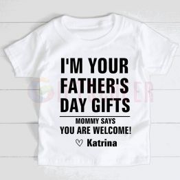 I am your Father's Day Gifts Kids Shirt Personalized Father's Day Gifts