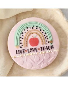 Teacher Cookie Stamp, Appreciation Gift, End of Term Treats, Xmas Gift