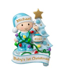2022 Baby's 1st Christmas Personalized Ornament