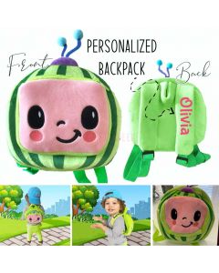 Personalized watermelon backpack Back to School Gift for Kids