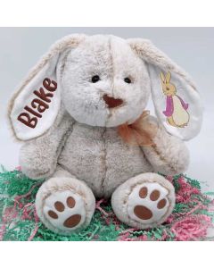 Personalized  Easter Embroidery Peter Bunny Toy