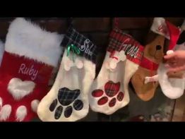 Personalized Pet Stocking Christmas Gift