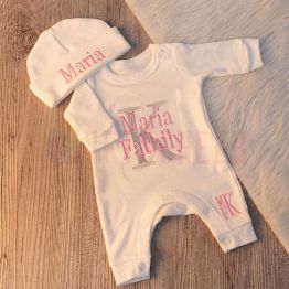 Personalized Sleeper Baby Coming Home Outfit