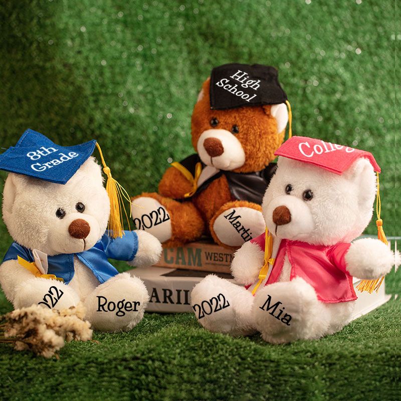 Custom 2022 Graduation Gift Cute Dr Bear
